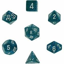 Speckled Sea 7 Dice Set - CHX25316